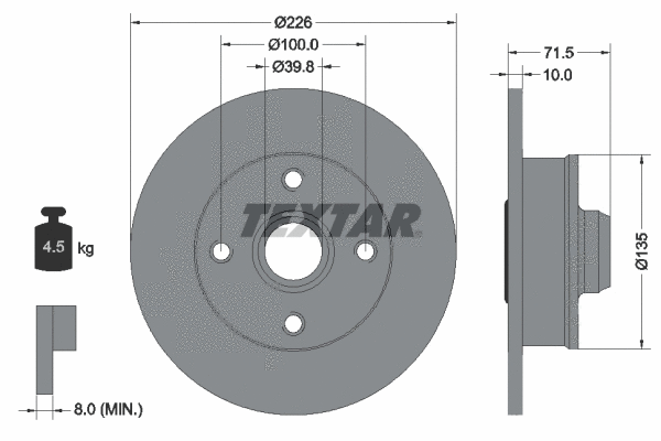 Brake Disc (92154203)