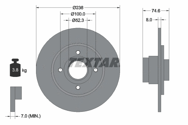 Brake Disc (92070400)