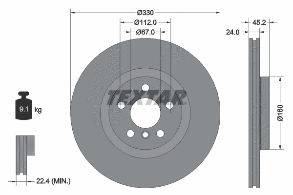 Brake Disc (92274405)
