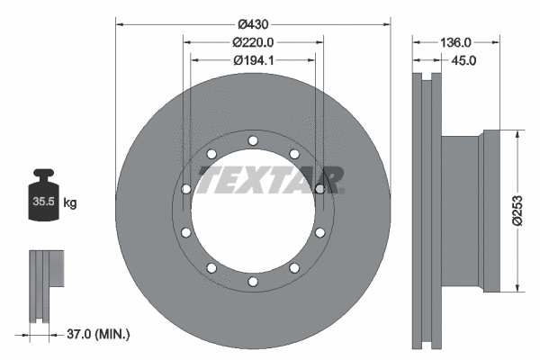 Brake Disc (93101200)