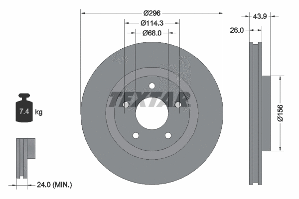 Brake Disc (92167400)
