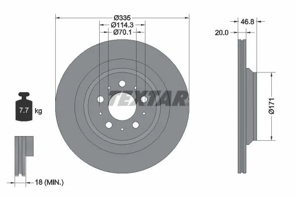 Brake Disc (92343303)