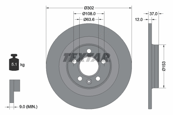 Brake Disc (92304703)
