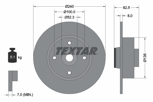 Brake Disc (92154403)