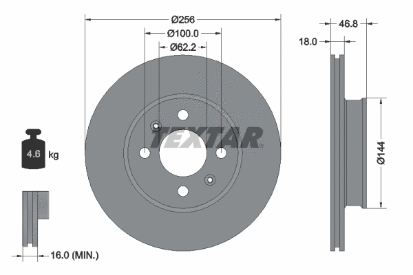 Brake Disc (92204900)