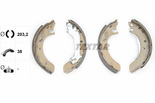 Brake Shoe Set (91046600)