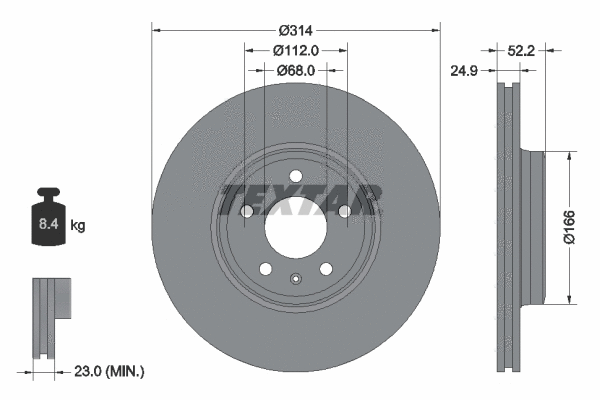 Brake Disc (92159905)