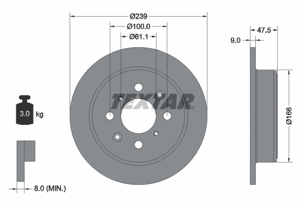 Brake Disc (92077900)