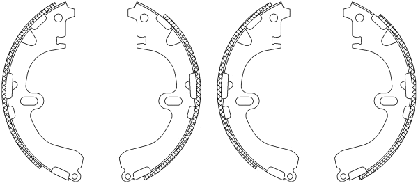 Brake Shoe Set (83043100)