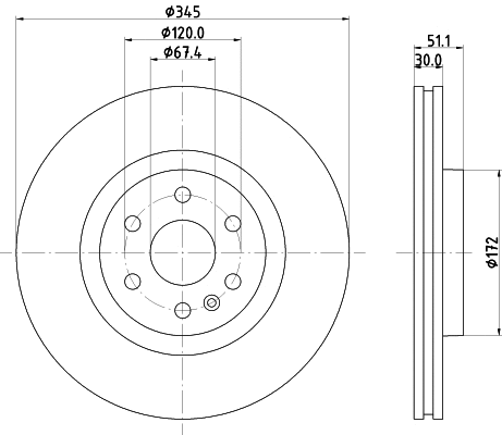 Brake Disc (92336805)