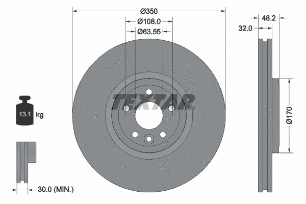 Brake Disc (92308205)