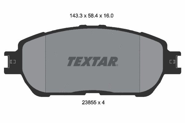 Brake Pad Set, disc brake (2385501)
