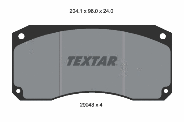Brake Pad Set, disc brake (2904303)