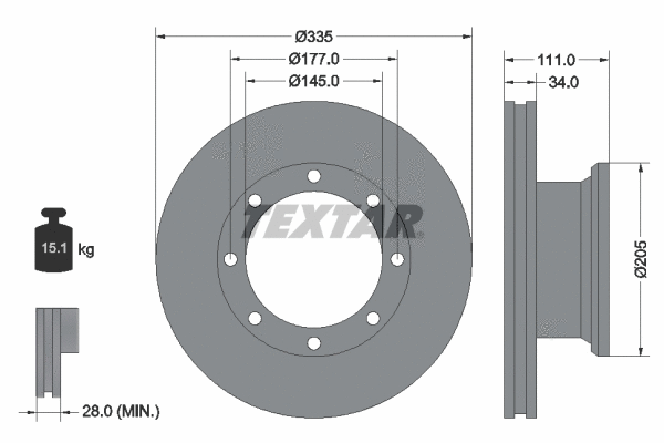 Brake Disc (93102300)