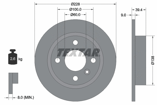 Brake Disc (92082800)