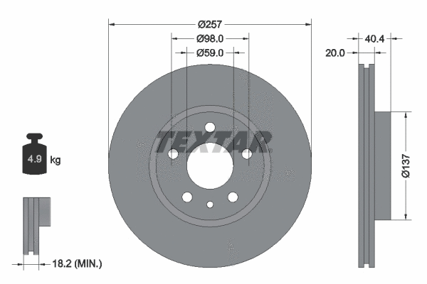 Brake Disc (92083100)