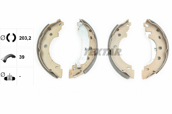 Brake Shoe Set (91052800)
