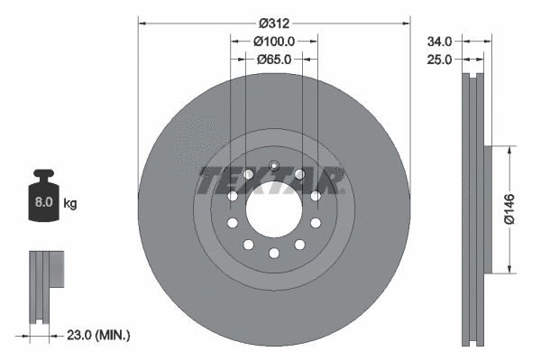 Brake Disc (92098505)