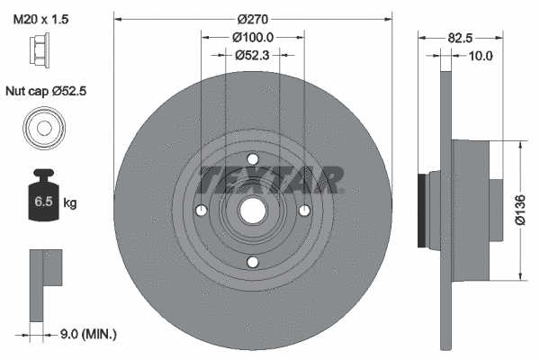 Brake Disc (92154503)