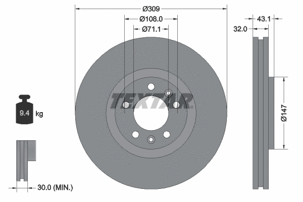 Brake Disc (92111900)
