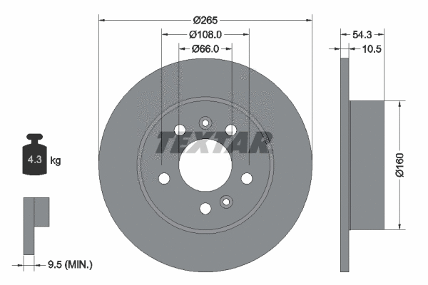 Brake Disc (92096300)