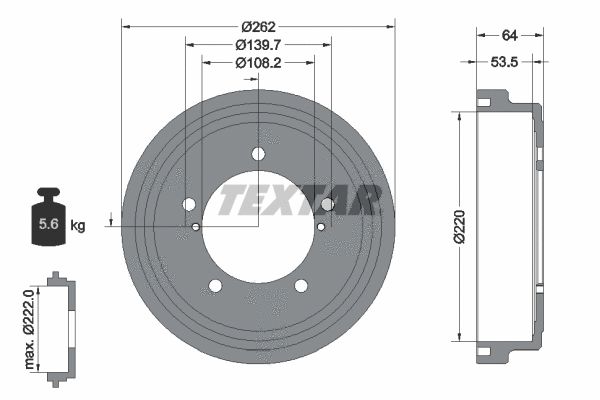 Brake Drum (94045700)
