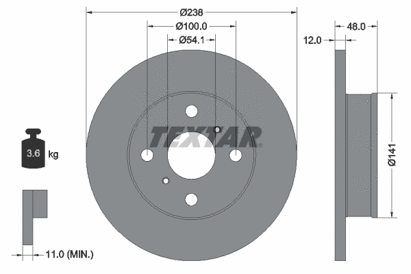 Brake Disc (92065500)