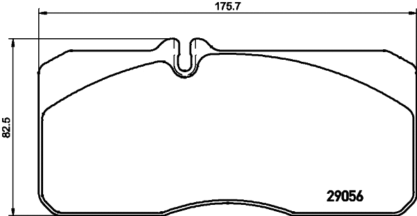 Brake Pad Set, disc brake (29056XX)