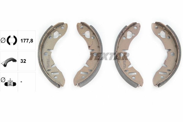 Brake Shoe Set (91005700)