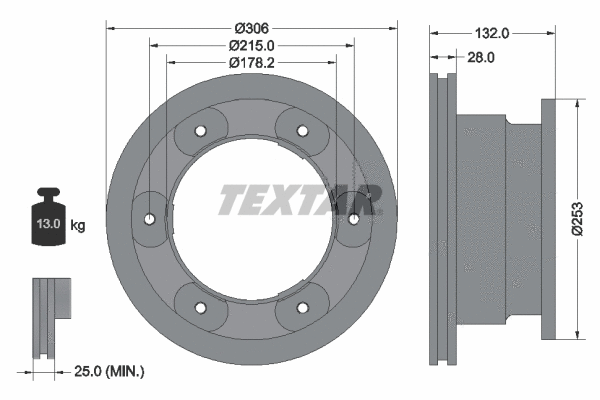 Brake Disc (93177700)