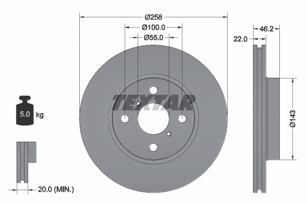Brake Disc (92164200)