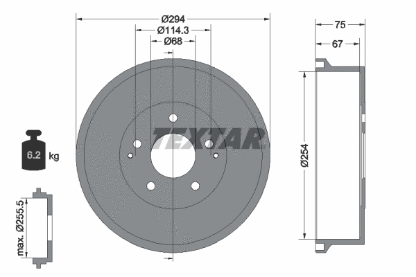Brake Drum (94023400)