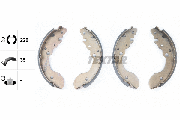 Brake Shoe Set (91051200)