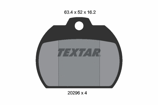 Brake Pad Set, disc brake (2029602)