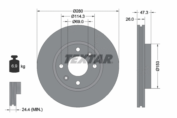 Brake Disc (92136600)
