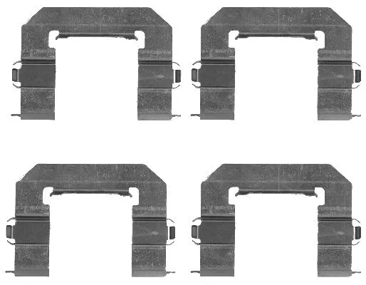 Accessory Kit, disc brake pad (82077300)