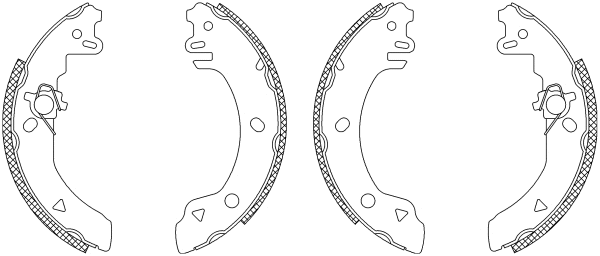 Brake Shoe Set (83042000)