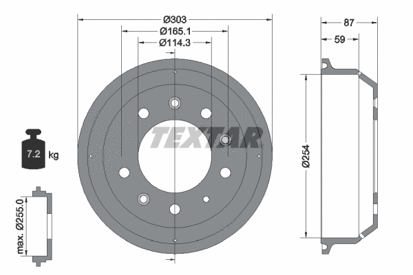 Brake Drum (94028600)