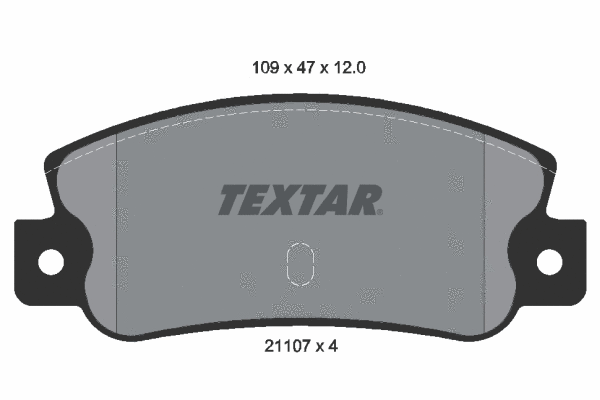 Brake Pad Set, disc brake (2110701)