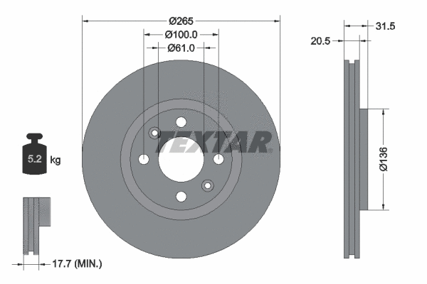 Brake Disc (92049400)