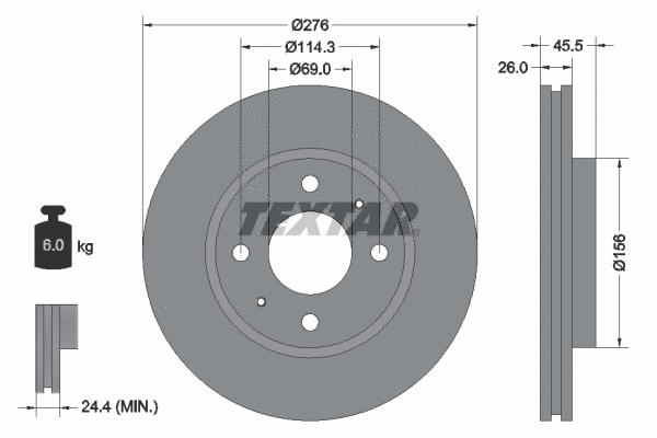 Brake Disc (92148700)