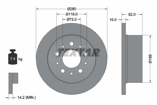 Brake Disc (92157400)
