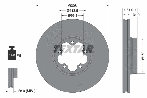 Brake Disc (92274303)