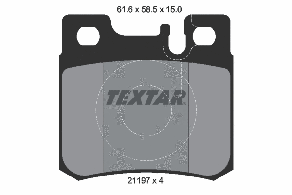 Brake Pad Set, disc brake (2119701)