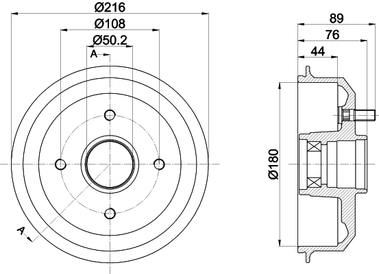 Brake Drum (94042700)