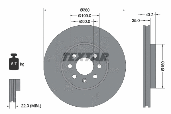 Brake Disc (92129303)