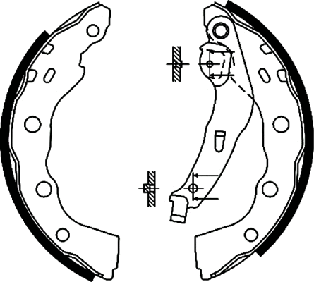 Brake Shoe Set (91056400)