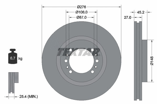 Brake Disc (92112800)