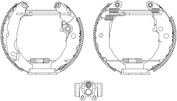 Brake Shoe Set (84033301)