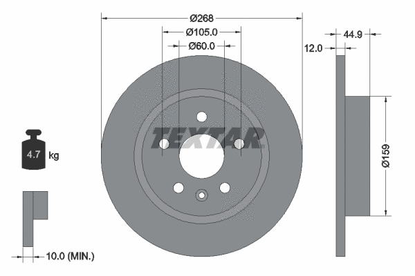 Brake Disc (92205503)